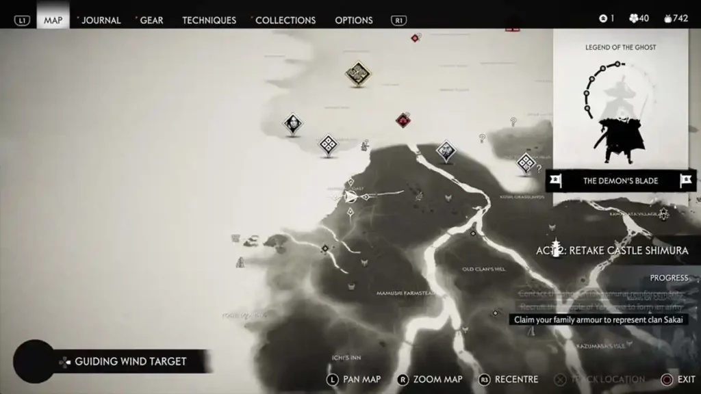  Otsuna Haiku   map   Ghost of Tsushima | camzillasmomcom