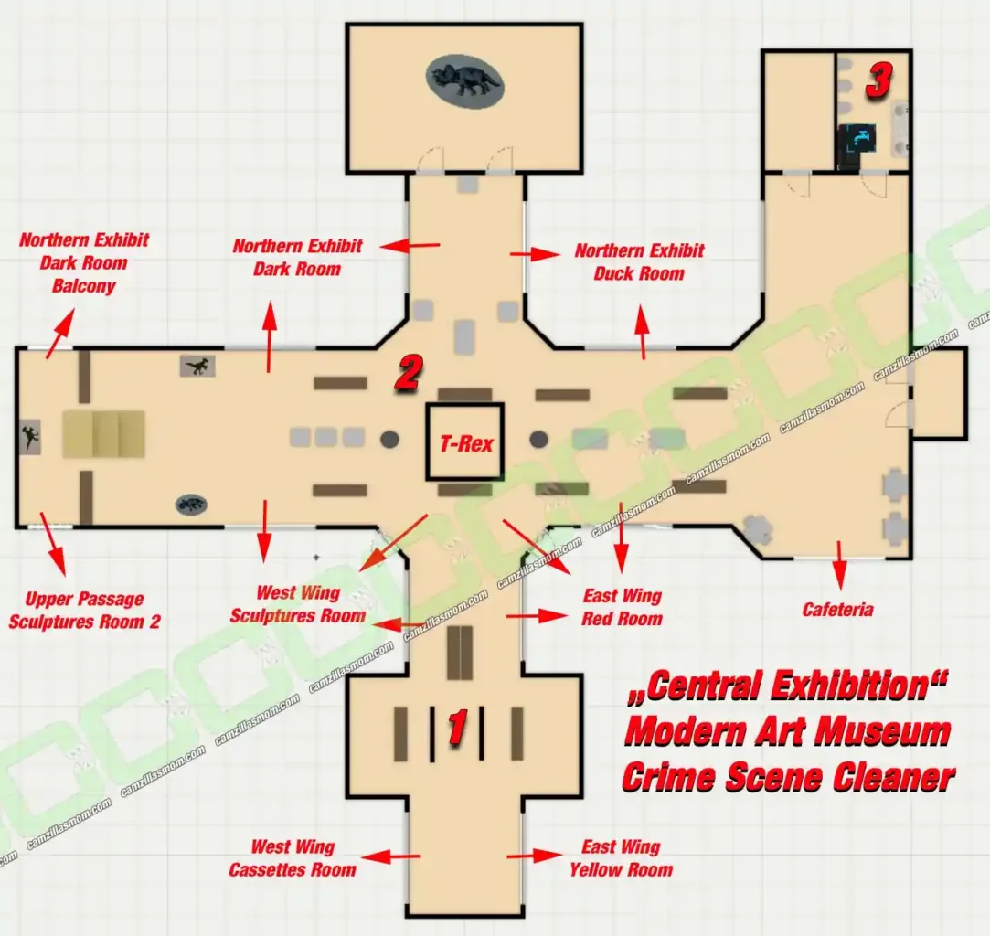 Overview-Map-of-Central-Exhibition-Modern-Art-Crime-Scene-Cleaner-Crime-Scene-Cleaner-2024 › camzillasmom.com Overview Map of Central Exhibition Modern Art Crime Scene Cleaner Crime Scene Cleaner 2024 | camzillasmomcom