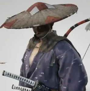  Patchwork Straw Hat   Helmet    Ghost of Tsushima | camzillasmomcom
