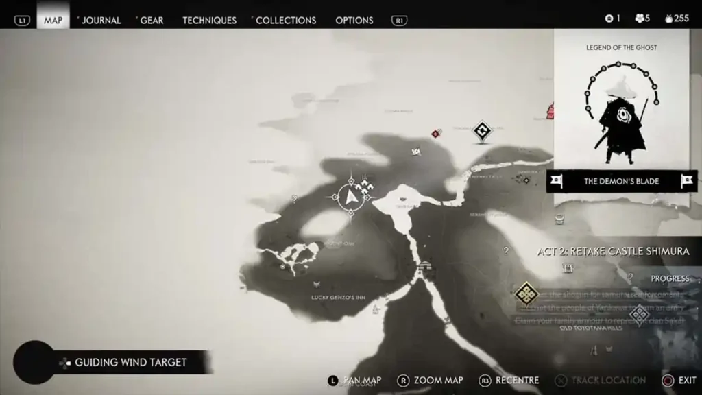  Records   Come Home   map   Ghost of Tsushima | camzillasmomcom