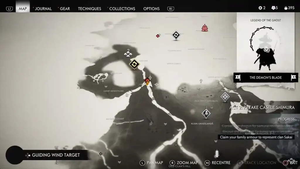  Records   Conversaions with the Khan 8   map   Ghost of Tsushima | camzillasmomcom