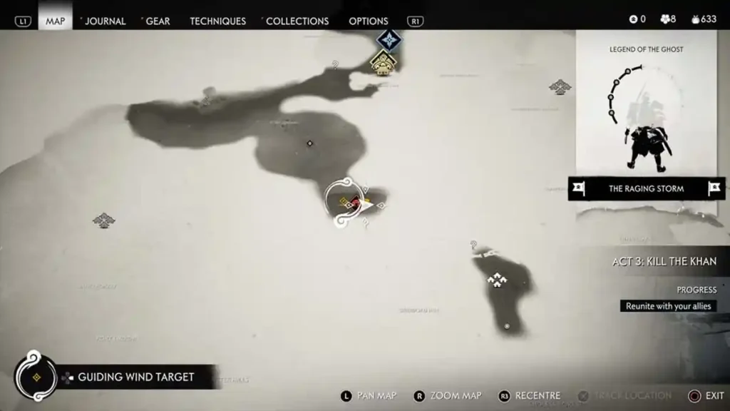  Records   Conversations with the Khan 10   map   Ghost of Tsushima | camzillasmomcom