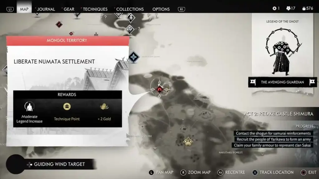  Records   Conversations with the Khan 6   map   Ghost of Tsushima | camzillasmomcom