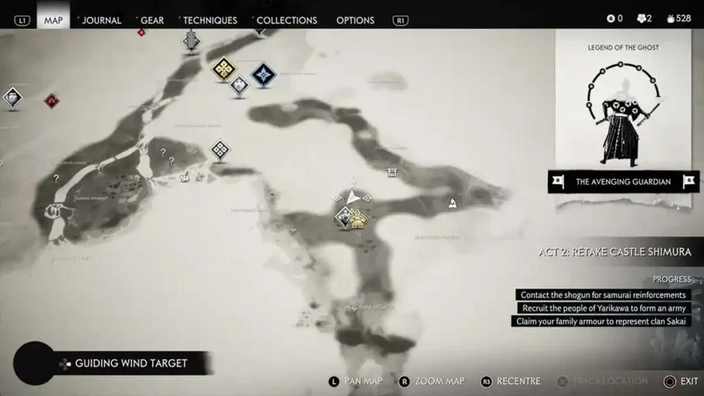  Records   Healing Lessons   map   Ghost of Tsushima | camzillasmomcom