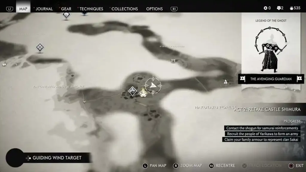  Records   Hochi and the Warrior Monks   map   Ghost of Tsushima | camzillasmomcom