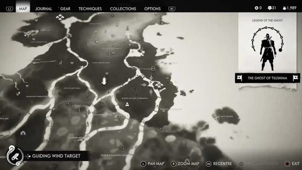  Records   Rationing in Carikawa Stronghold   map   Ghost of Tsushima | camzillasmomcom