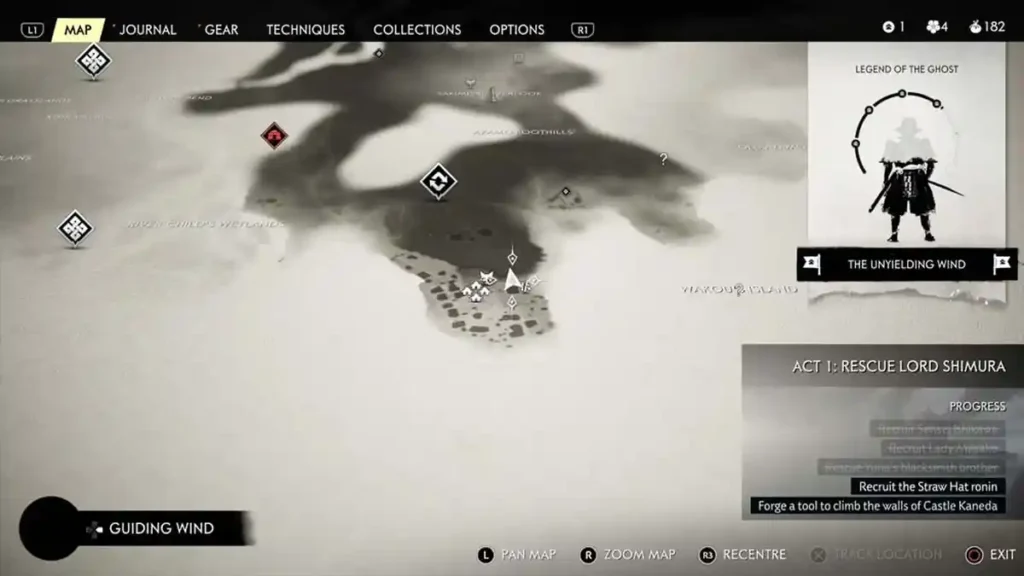  Records  Skills for Trade    map   Ghost of Tsushima | camzillasmomcom