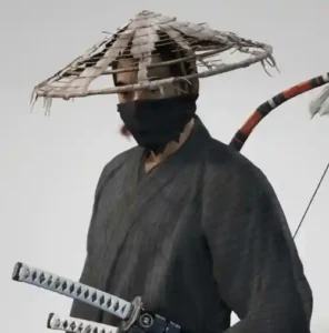  Weathered Straw Hat   Helmet    Ghost of Tsushima | camzillasmomcom