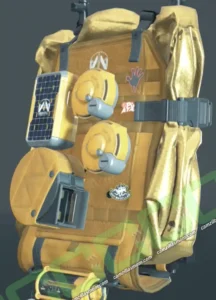Backpack in Emergency Yellow - Death Stranding 2 › camzillasmom.com Backpack in Emergency Yellow Death Stranding 2 | camzillasmomcom
