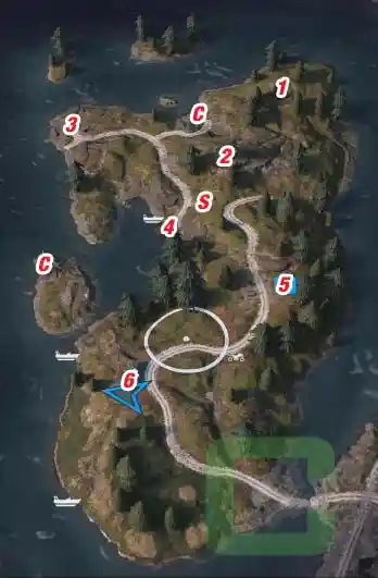 Maps and Interesting Locations Dutch’s Region Far Cry 5