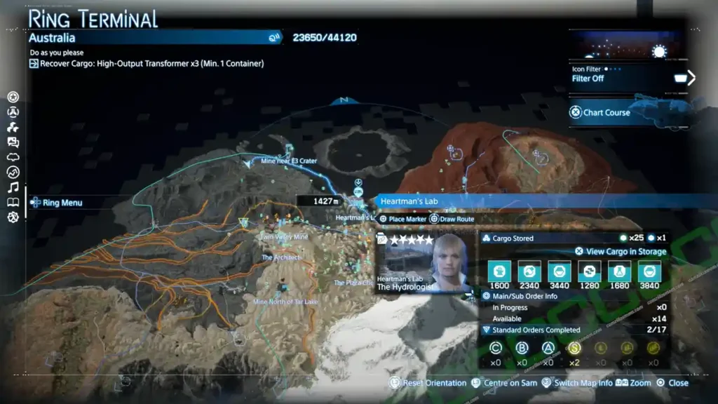  Heartmans Lab Map   Death Stranding 2 | camzillasmomcom