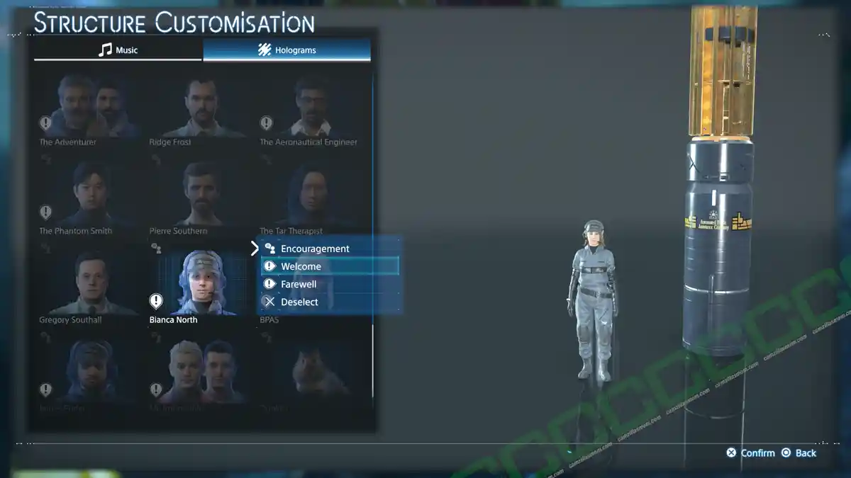Hologram Bianca North - Death Stranding 2 › camzillasmom.com Hologram Bianca North Death Stranding 2 | camzillasmomcom