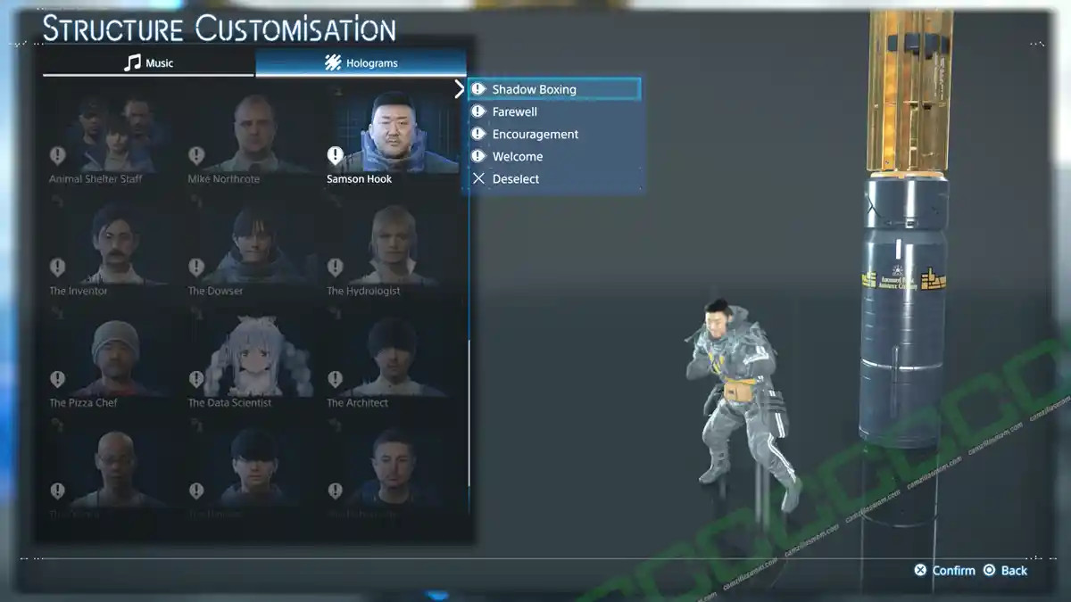 Hologram Samson Hook - Death Stranding 2 › camzillasmom.com Hologram Samson Hook Death Stranding 2 | camzillasmomcom