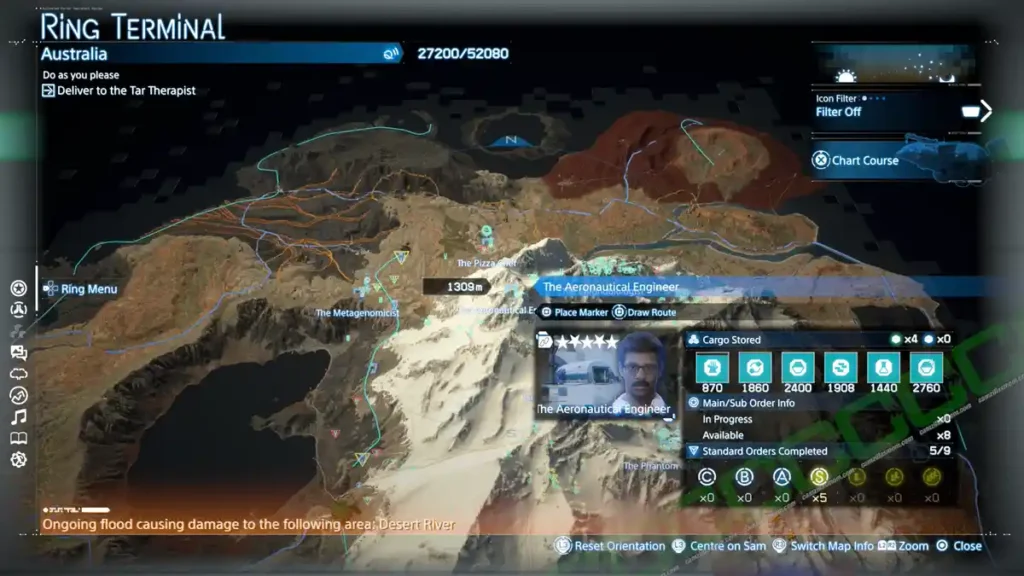  The Aeronautical Engineer map   Death Stranding 2 | camzillasmomcom