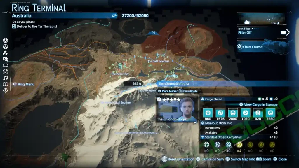  The Chronobiologist map 2  Death Stranding 2 | camzillasmomcom
