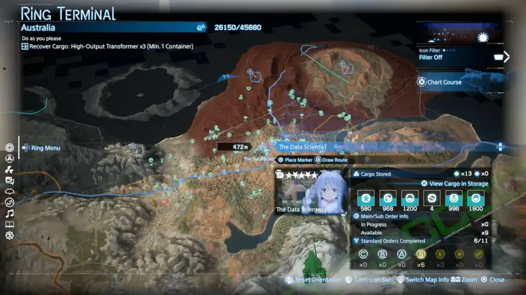  The Data Scientist map   Death Stranding 2 | camzillasmomcom