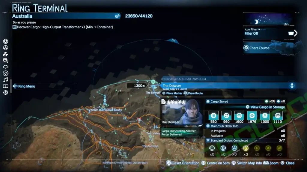  The Dowser Map   Death Stranding 2 | camzillasmomcom