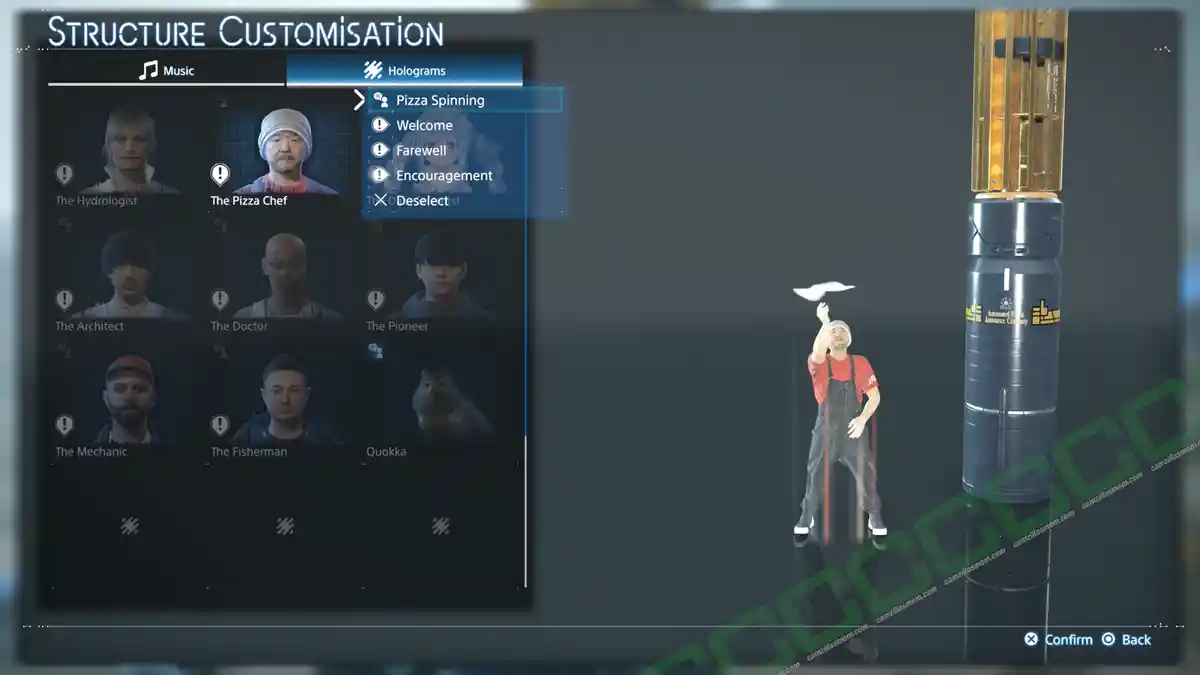 The Pizza Chef Hologram - Death Stranding 2 › camzillasmom.com The Pizza Chef Hologram Death Stranding 2 | camzillasmomcom