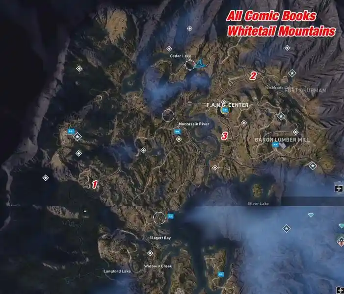  Whitetail Mountains All Comic Books Far Cry 5 | camzillasmomcom