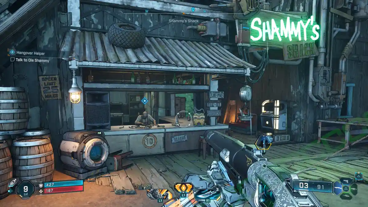 Hangover Helper Ole Shammy Side Quest location - Coastal Bonescape - Kairos - Borderlands 4 › camzillasmom.com Hangover Helper Ole Shammy Side Quest location Coastal Bonescape Kairos Borderlands 4 | camzillasmomcom