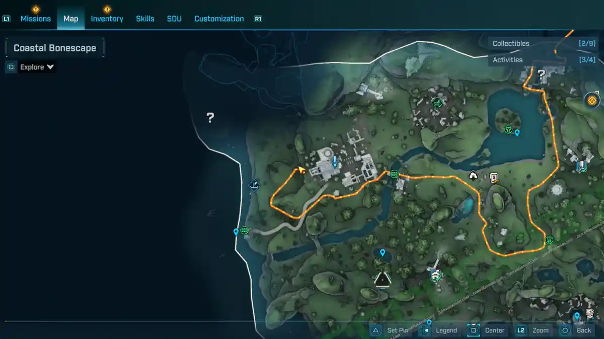 Harpers Hideaway Bobblehead map - Coastal Bonescape - Kairos - Borderlands 4 › camzillasmom.com Harpers Hideaway Bobblehead map Coastal Bonescape Kairos Borderlands 4 | camzillasmomcom