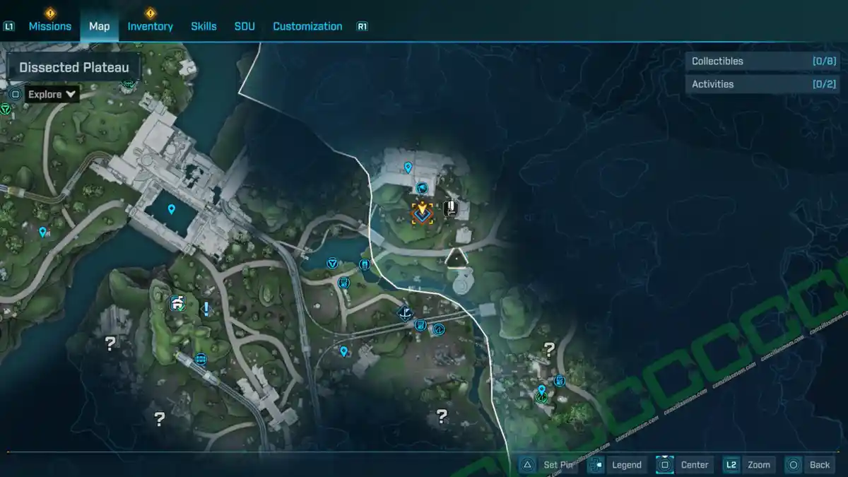 Launch Pad for the Missile map - Dissected Plateu - Kairos - Borderlands 4 › camzillasmom.com Launch Pad for the Missile map Dissected Plateu Kairos Borderlands 4 | camzillasmomcom