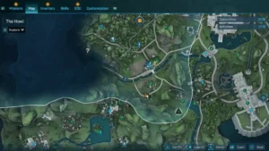 Null and Void Side Mission Start map - The Howl - Kairos - Borderlands 4 camzillasmom.com