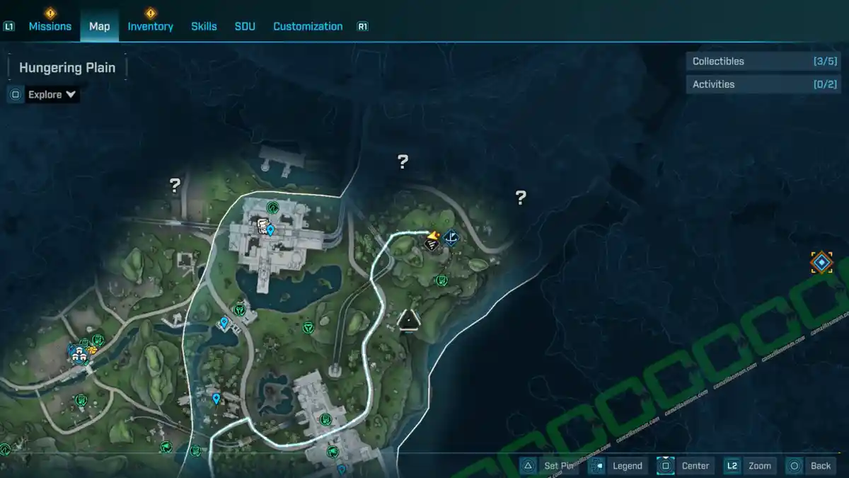 The Prospects map - Hungering Plain - Kairos - Borderlands 4 › camzillasmom.com The Prospects map Hungering Plain Kairos Borderlands 4 | camzillasmomcom