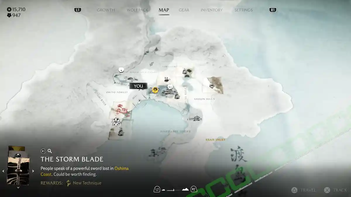 Iwa the Beautiful map - Ghost of Yotei › camzillasmom.com Iwa the Beautiful map Ghost of Yotei | camzillasmomcom