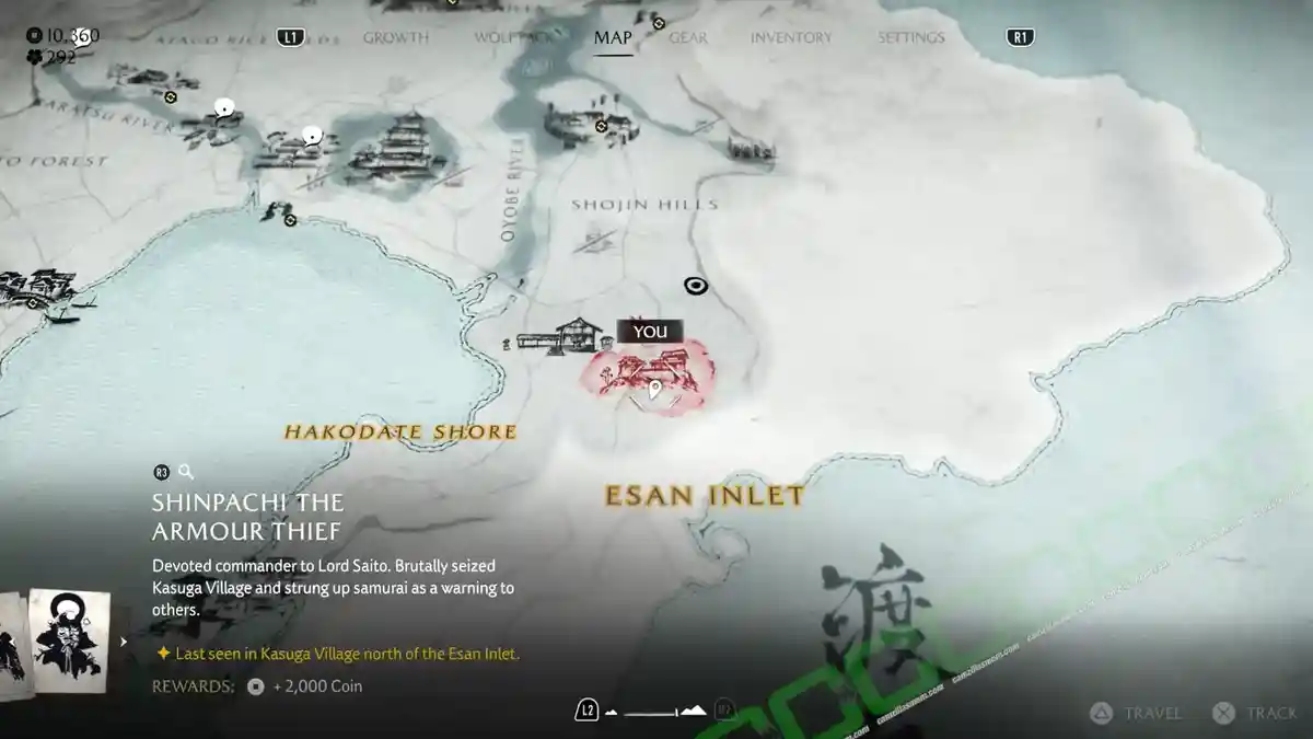 Shinpachi the Armour Thief map - Ghost of Yotei › camzillasmom.com Shinpachi the Armour Thief map Ghost of Yotei | camzillasmomcom