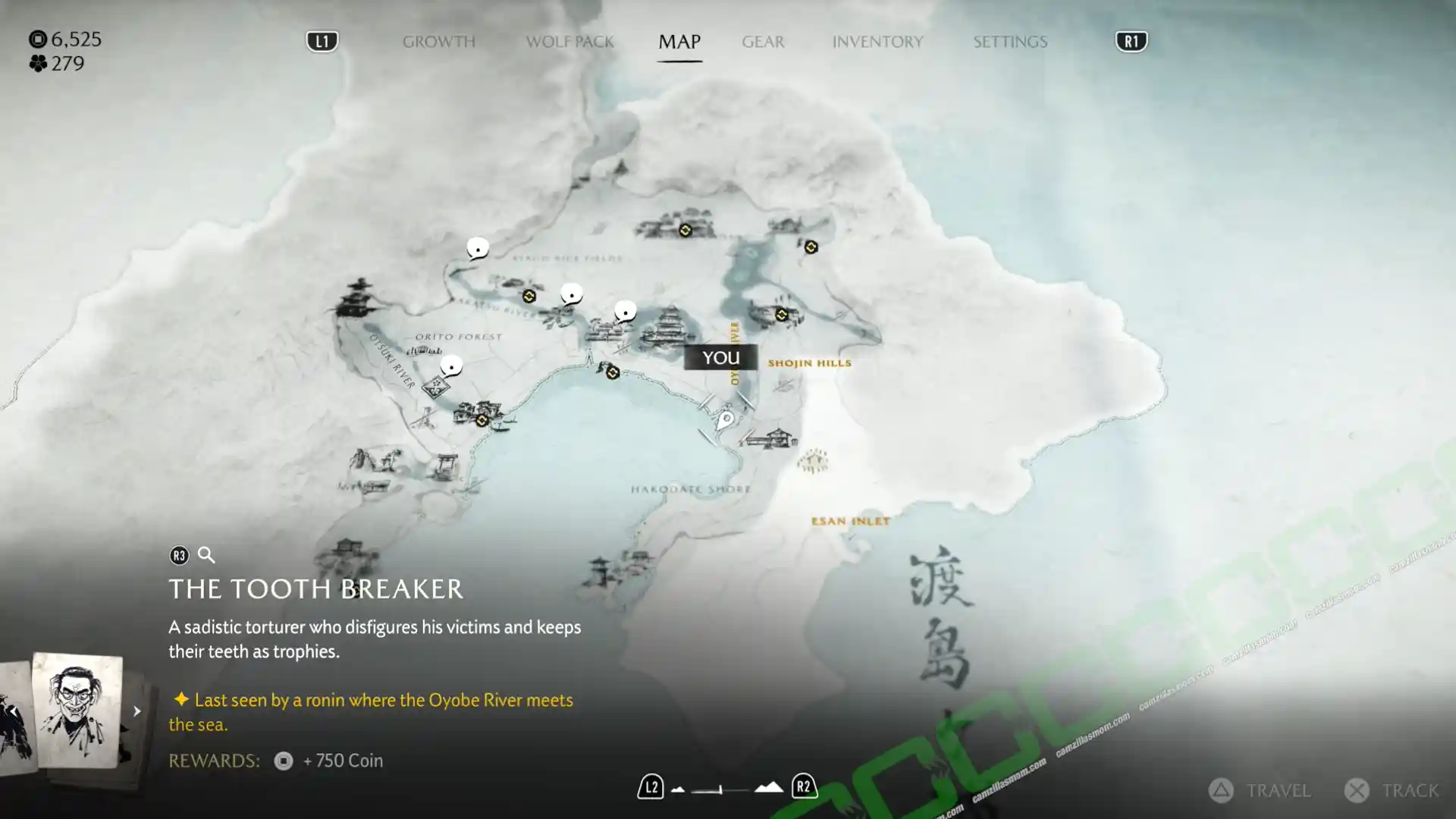 The Tooth Breaker Bounty map - Ghost of Yotei › camzillasmom.com The Tooth Breaker Bounty map Ghost of Yotei | camzillasmomcom