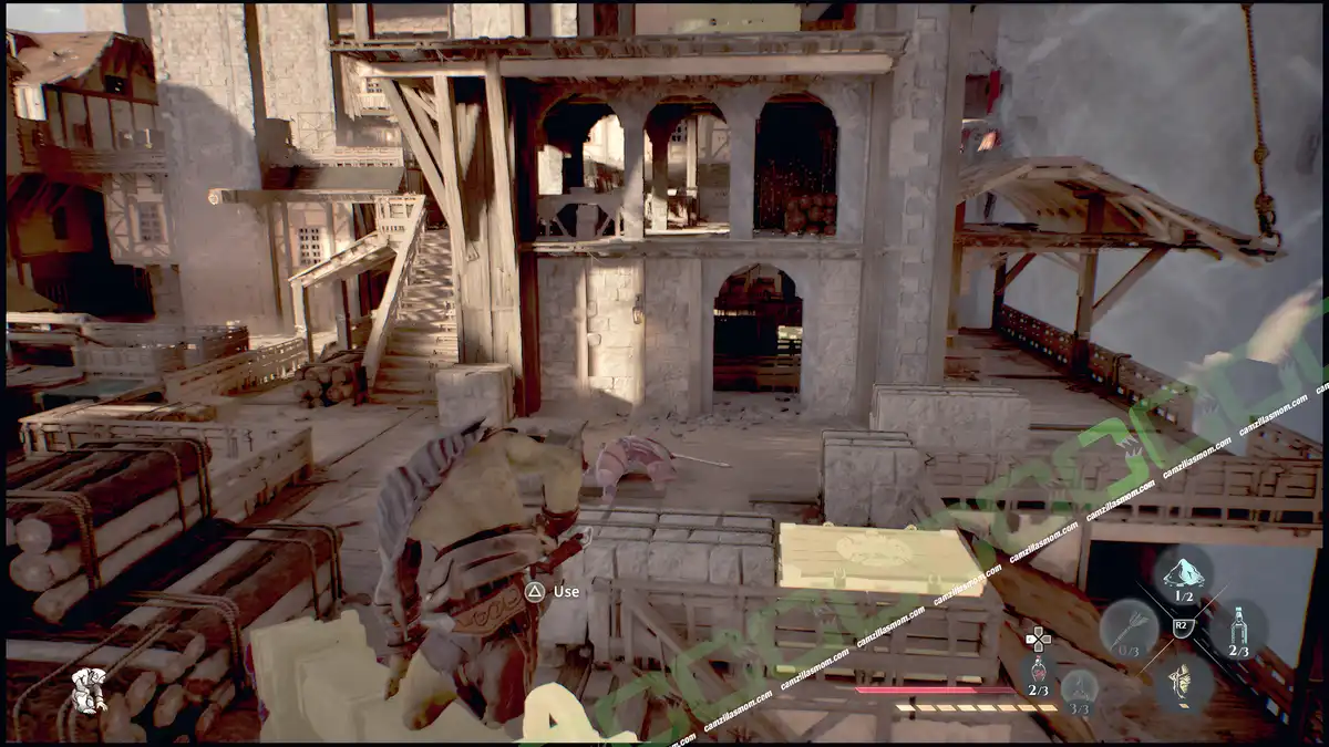  1 Thief Emblem - House next to Harlows Shop - Styx Blades of Greed camzillasmom.com