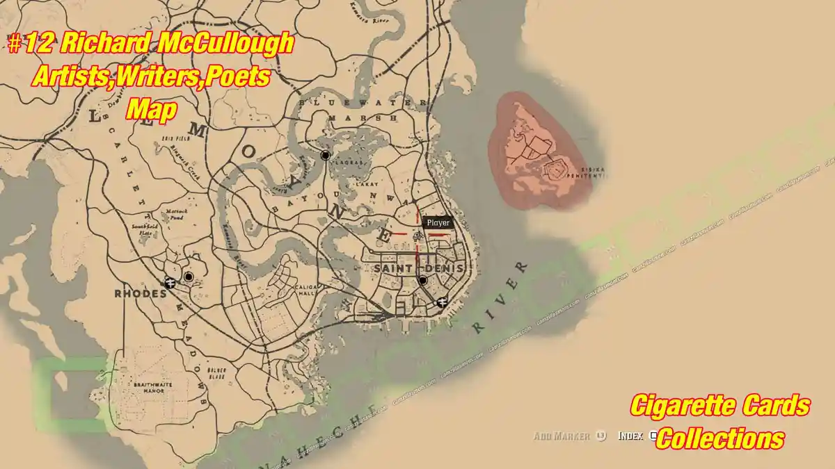  12 Artists map Cigarette Cards | camzillasmomcom