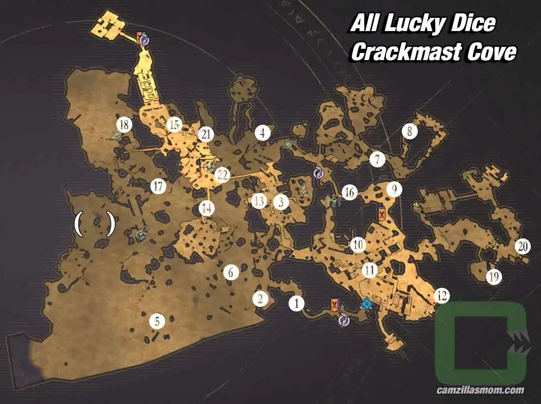  Overview-Map-All-Lucky-Dice-Crackmast-Cove-Tiny-Tinas-Wonderlands-2022 camzillasmom.com