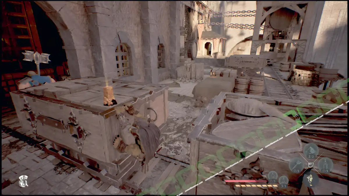  Pure Amber Wall Construction Site - Styx Blades of Greed camzillasmom.com