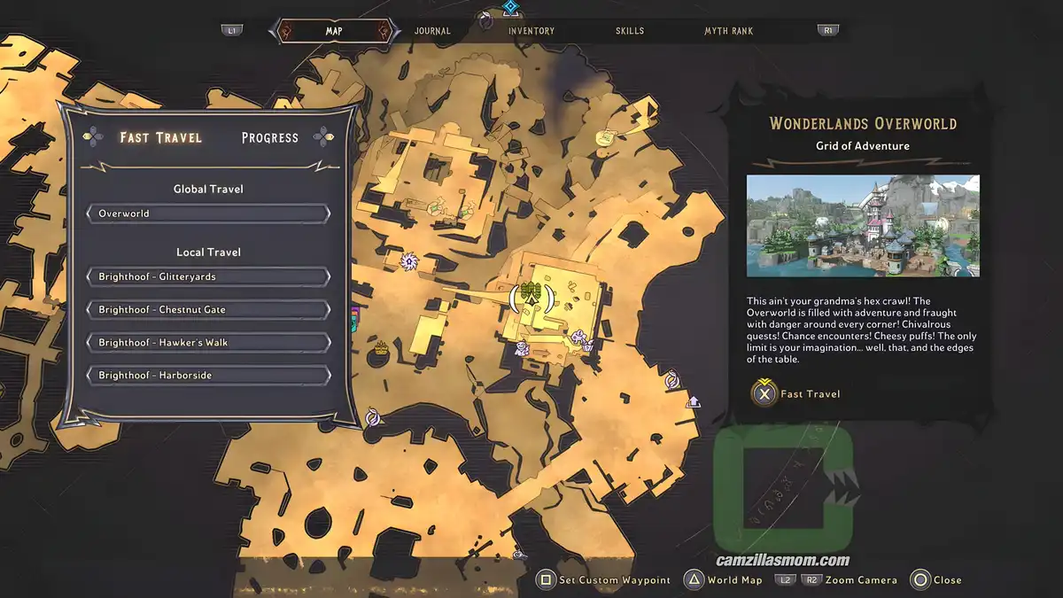 Rune-Switch-Brighthoof-Map-Zoom-In-Tiny-Tinas-Wonderlands-2022 The zoomed-in map showing the location of the rune switch in Brighthoof.