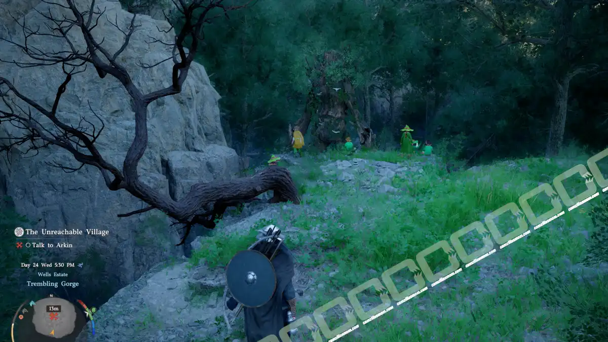  The Unreachable Village - Talk to Arkin - location - Crimson Desert camzillasmom.com