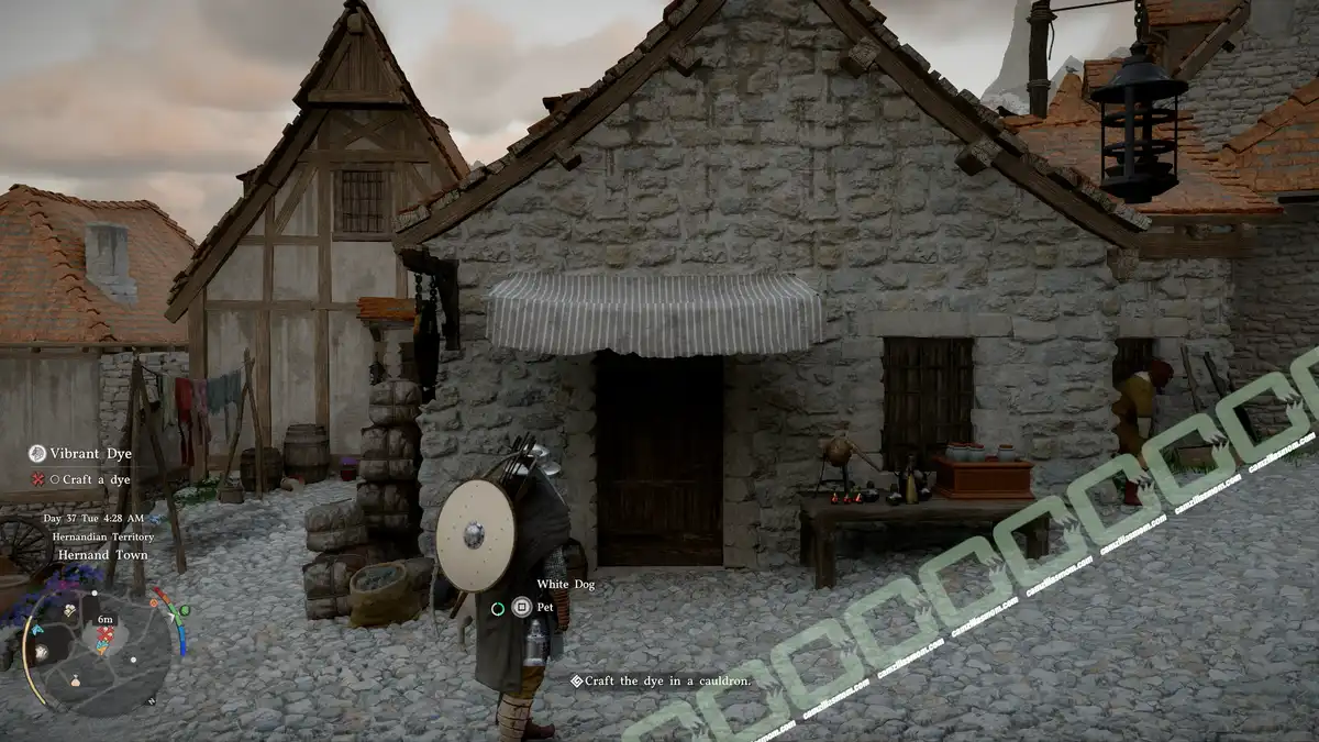  Vibrant Dye - Cauldron - location - Brightening the Spirits - Scattered Embers - Crimson Desert camzillasmom.com