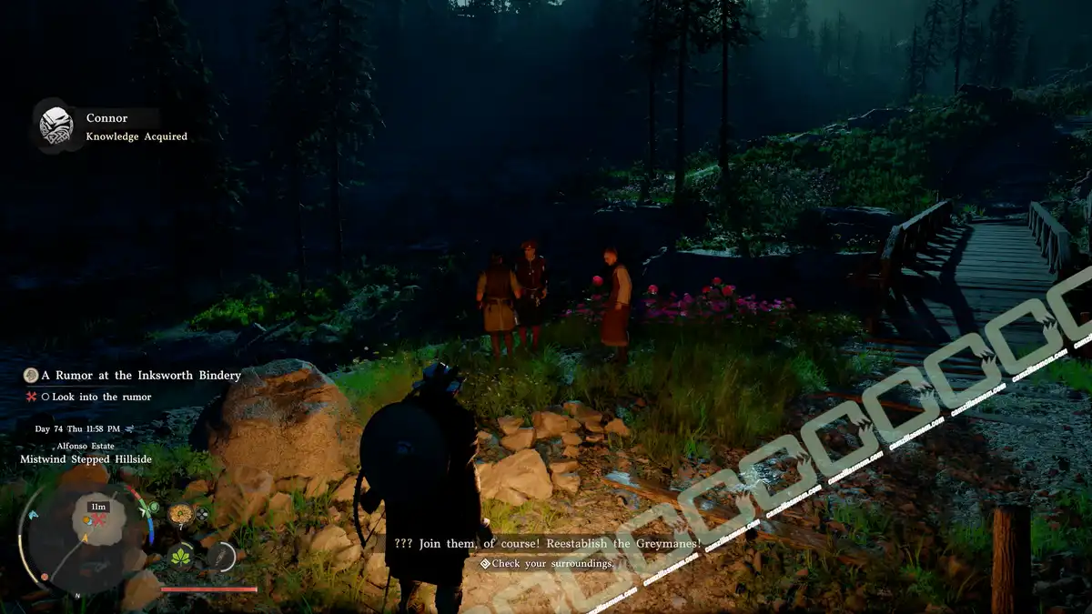  A Rumor at the Inksworth Bindery - location - Crimson Desert camzillasmom.com