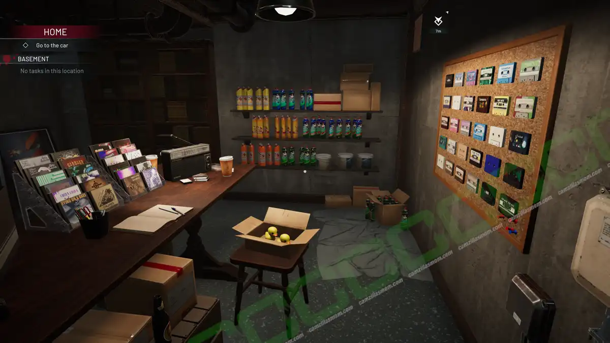  All Cassettes and CDs in the Basement - Crime Scene Cleaner camzillasmom.com