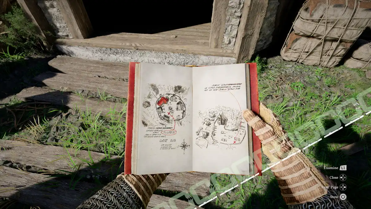  Ambitions in the Ruins - Book 1 - map - Crimson Desert camzillasmom.com