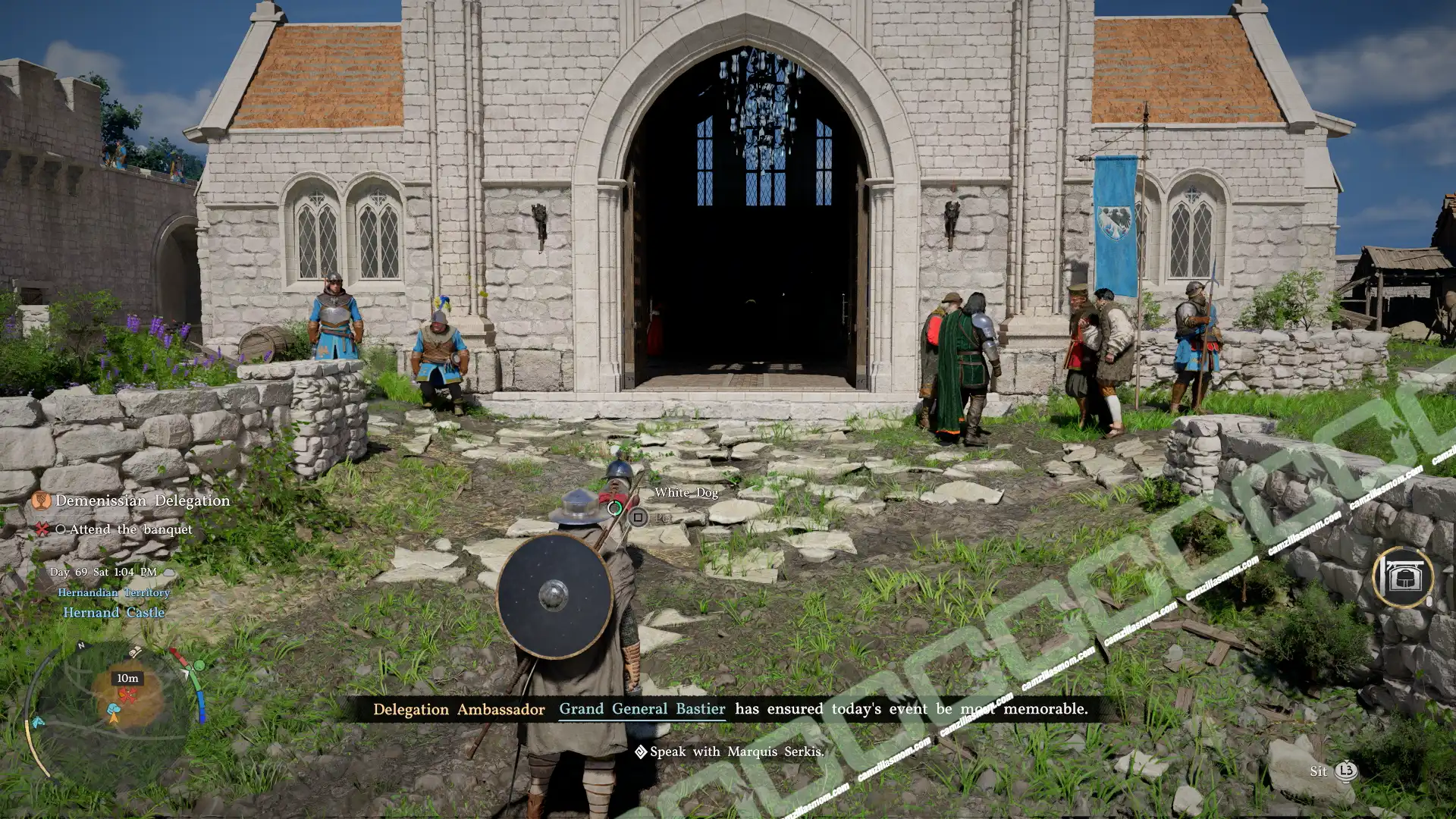  Demenissian Delegation - Attend the Banquet - location - Crimson Desert camzillasmom.com