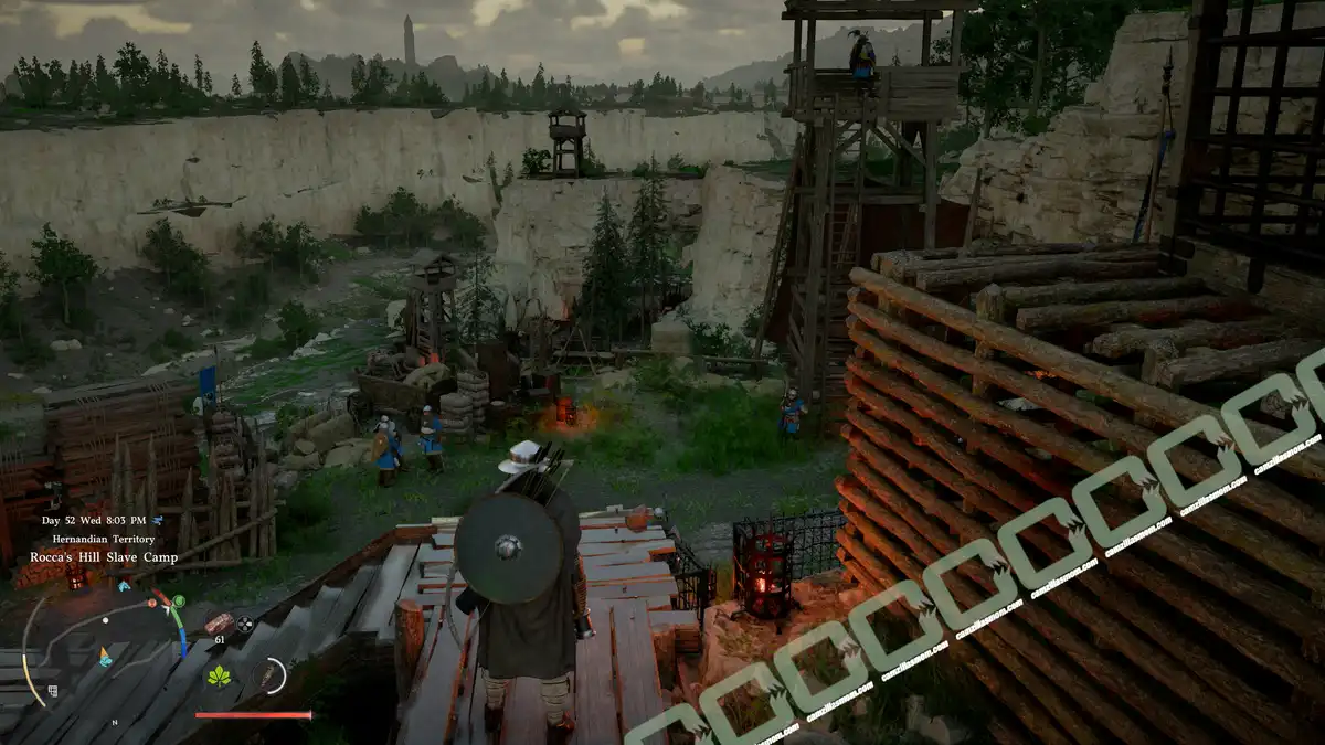  Flame Melting the Chains - Slave camp - location - Crimson Desert camzillasmom.com