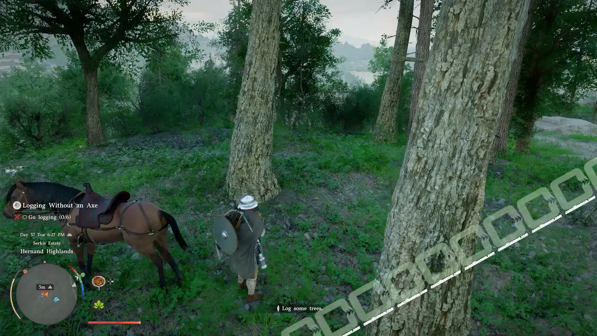  Logging Without an Axe - Go Logging 6x - location - Scattered Embers - Crimson Desert camzillasmom.com