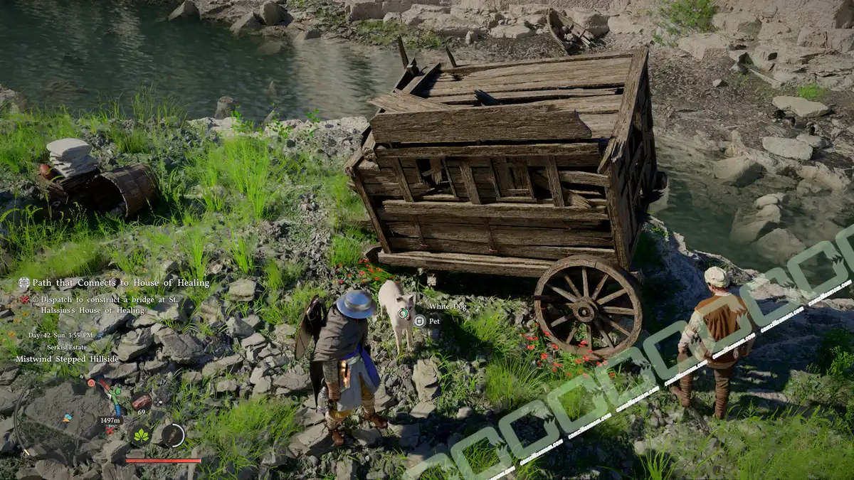  Man Crushed by a Wagon - Tales from the Corners of HErnand - start - location - Crimson Desert camzillasmom.com