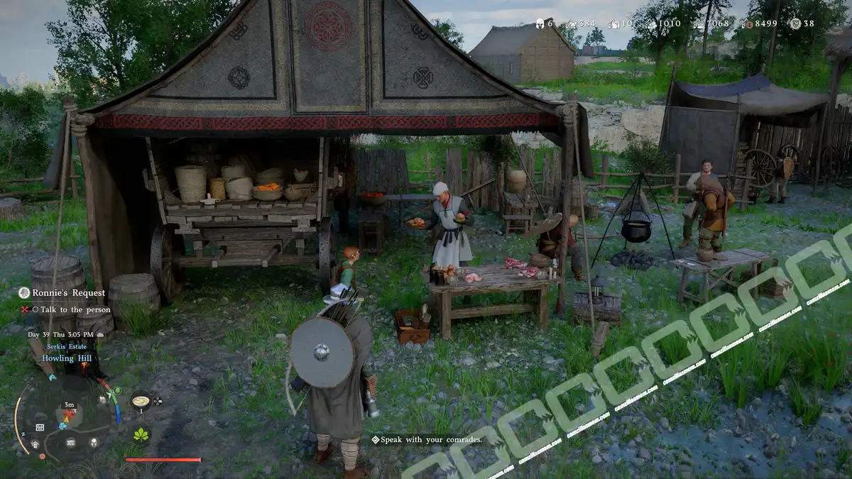  Ronnies Request - Talk to Ronnie - location - Crimson Desert camzillasmom.com