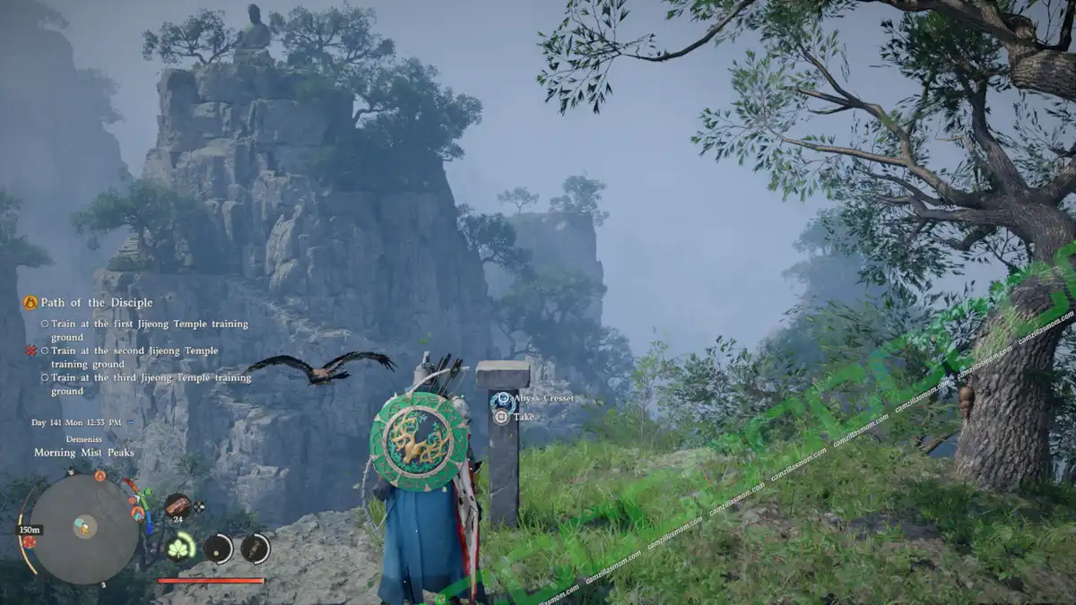  Six Statues - Path of Disciple - 1 - Abyss Artifact - location - Crimson Desert camzillasmom.com