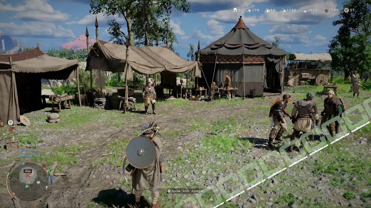  The New Archers - Andrew - location - Scattered Embers - Crimson Desert camzillasmom.com