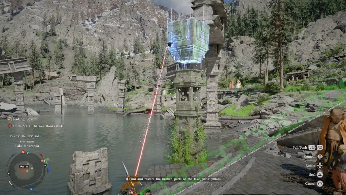  The Sleeping Heart - Fading Seal - Pillar 1 Placement - location - Crimson Desert camzillasmom.com