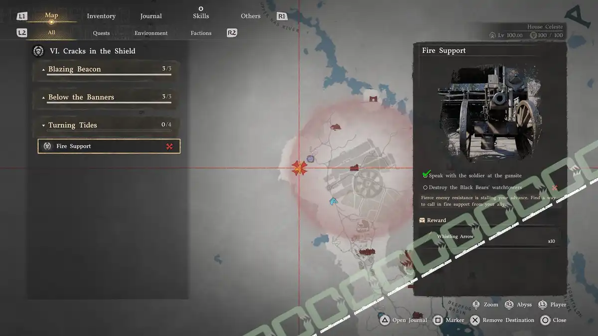 Turning Tides - Fire Support - Destroy Watchtowers - map - Crimson Desert Turning Tides - Fire Support - Destroy Watchtowers - map - Crimson Desert camzillasmom.com